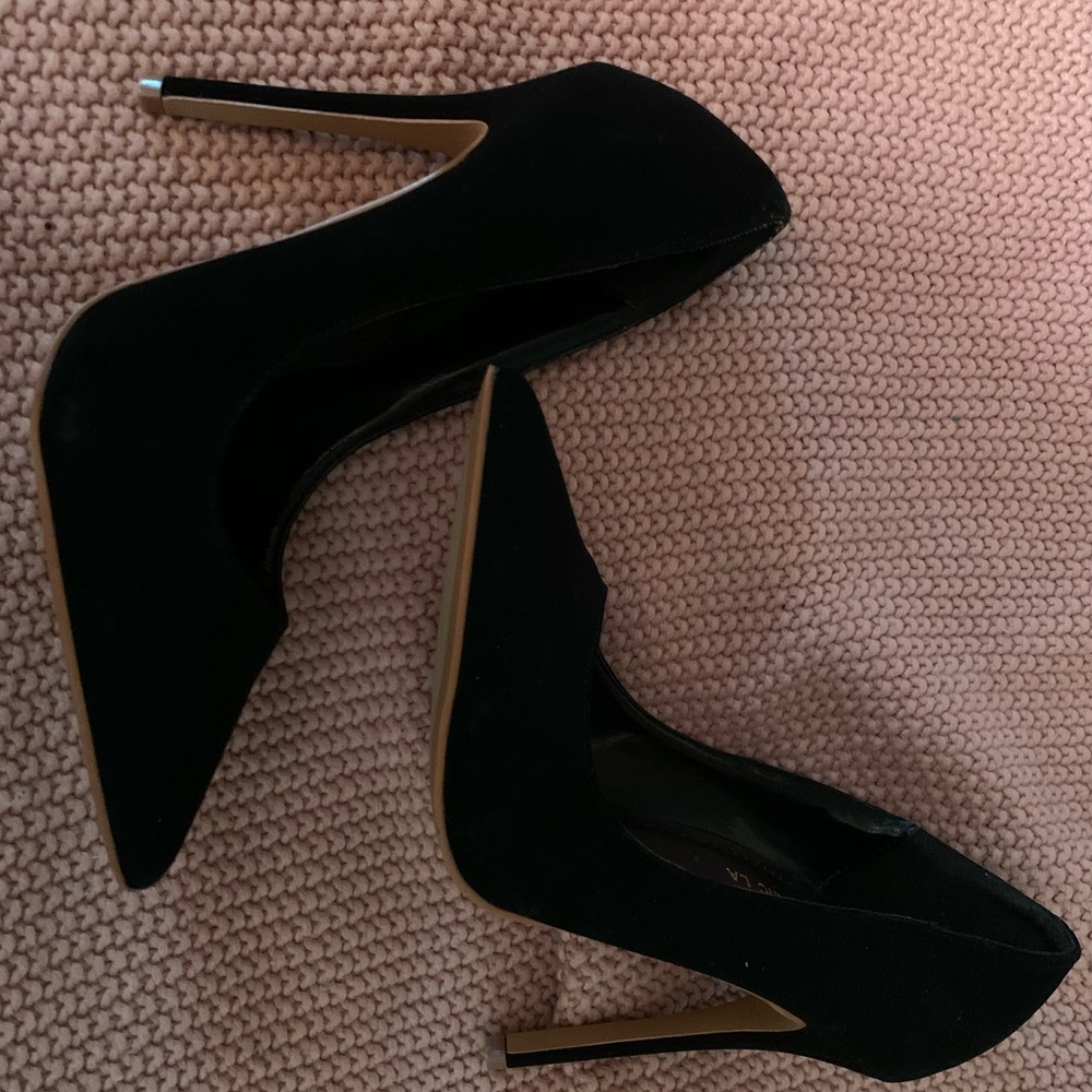 Shoe Republic Velvet Heels